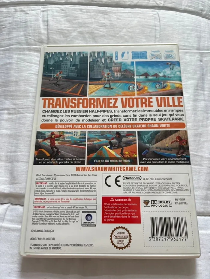 Jeu shaunwhite Wii - photo numéro 3