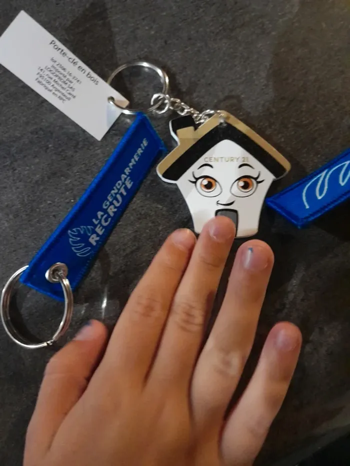 Lot de 3 porte clés - photo numéro 3