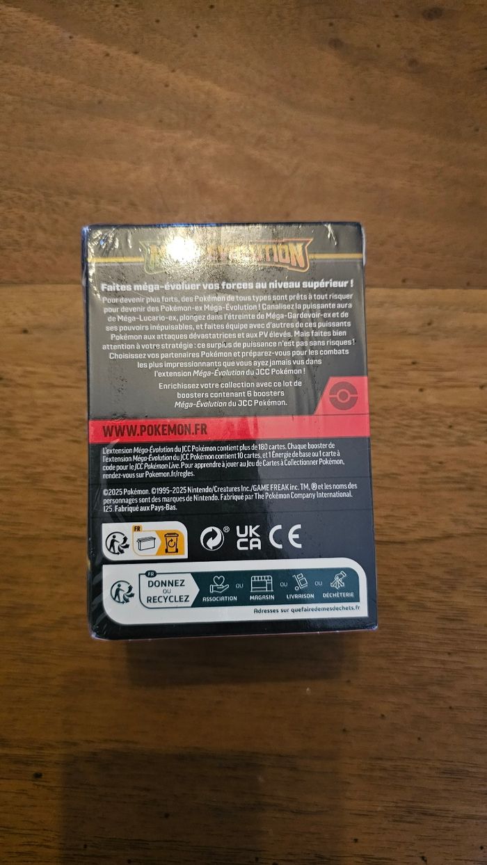 Bundle Pokemon scellé Mega Evolution Me1 - photo numéro 3
