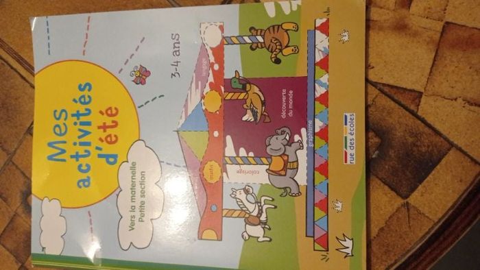 Livre d'activité