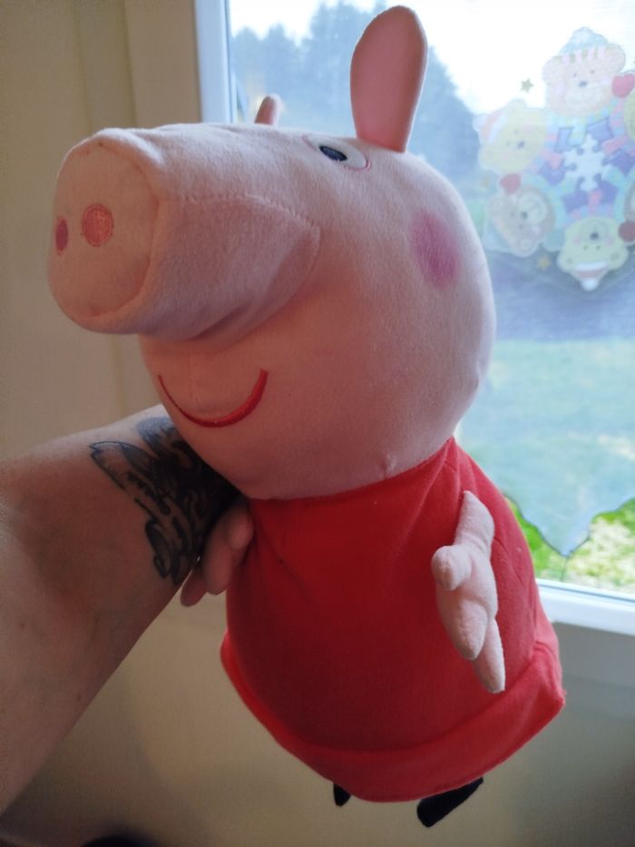 Grande peluche Peppa pig
