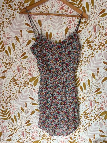 Petite robe dos nue liberty etam