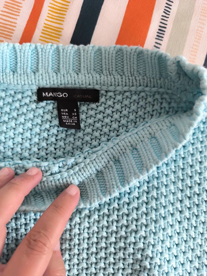 Pull en coton Mango taille S - photo numéro 2