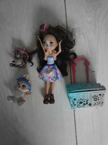 Poupee enchantimals pique nique