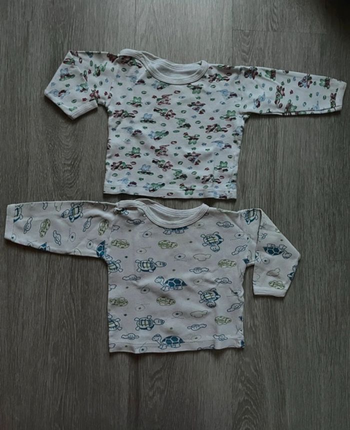 Lot de 2 haut 3-6 mois