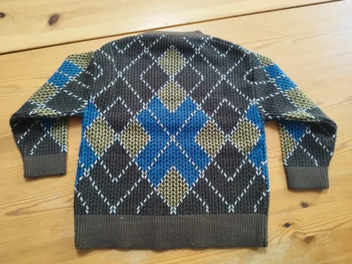 Pull losanges - photo numéro 2