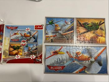 Lot 3 puzzles planes