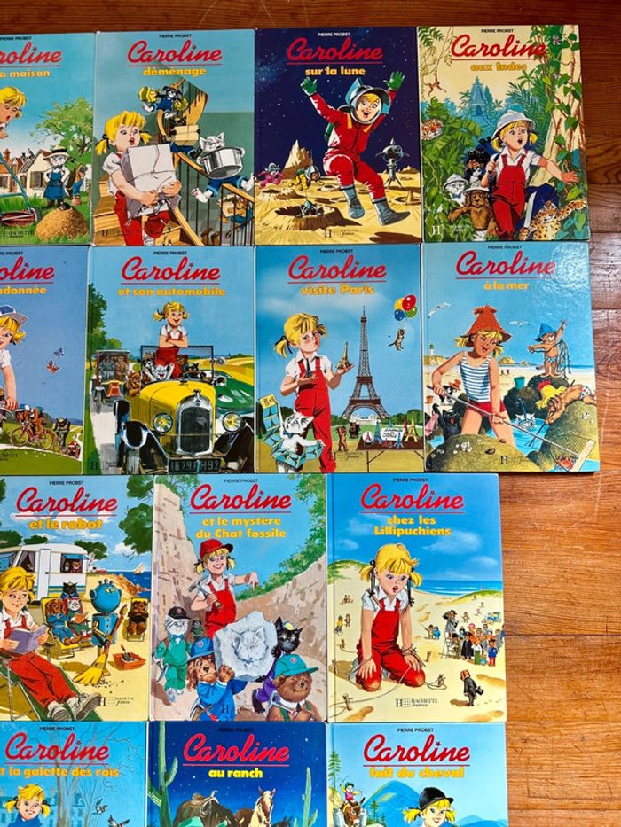 Lot superbe de 18 livres Caroline complets bon état Pierre Probst albums - photo numéro 5