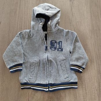 Sweat zippé 12mois