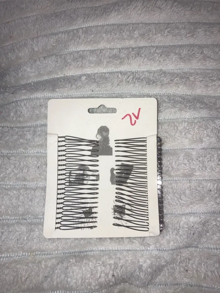 Pinces cheveux violettes - photo numéro 2