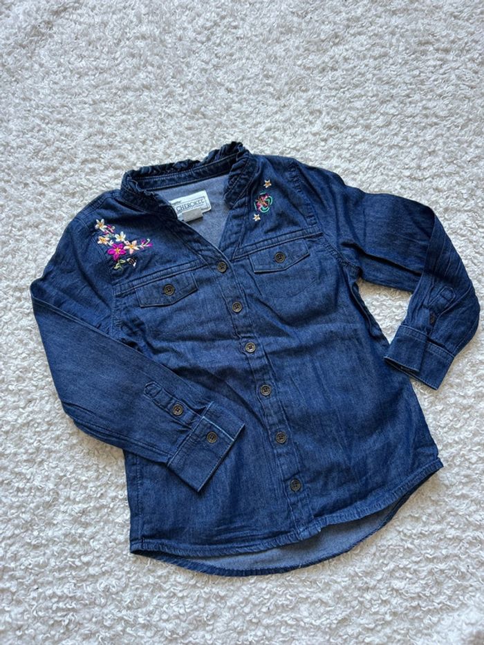 Chemise brodée