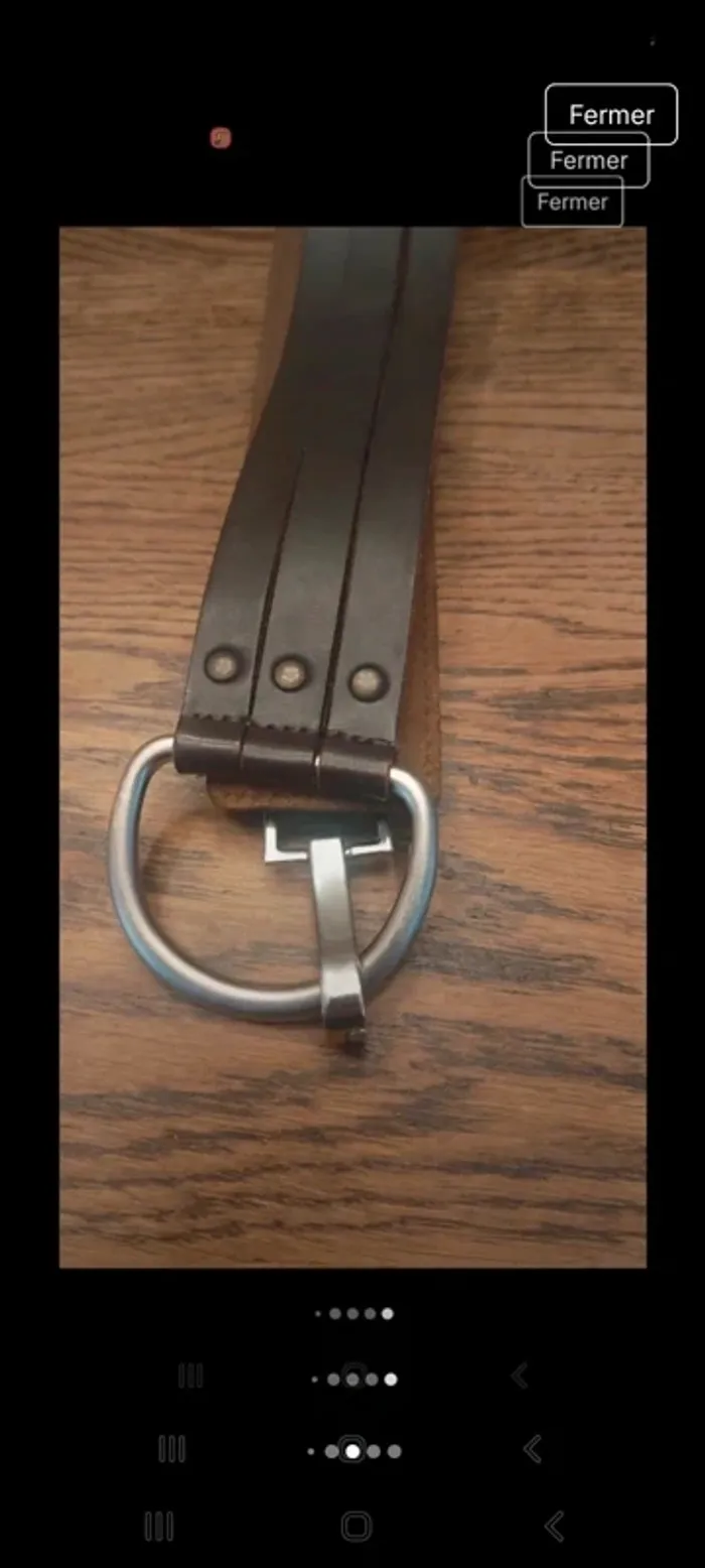 Ceinture Marron Joop.V 95cm cuir Marron - photo numéro 15