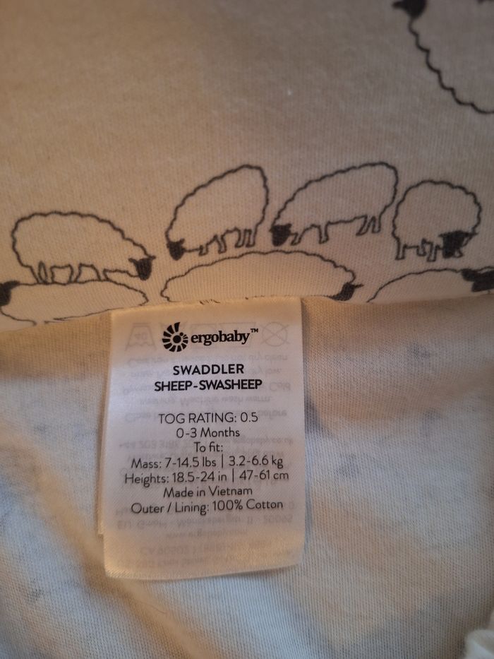Couverture emmaillotage ergobaby - photo numéro 4