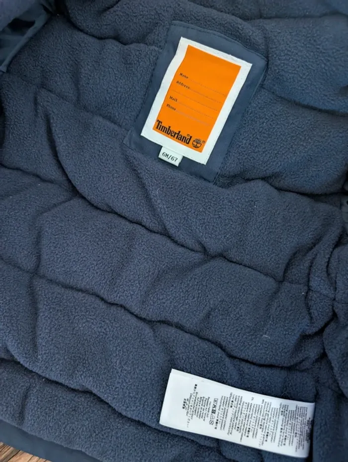 Manteau Timberland 6 mois 67cm - photo numéro 3