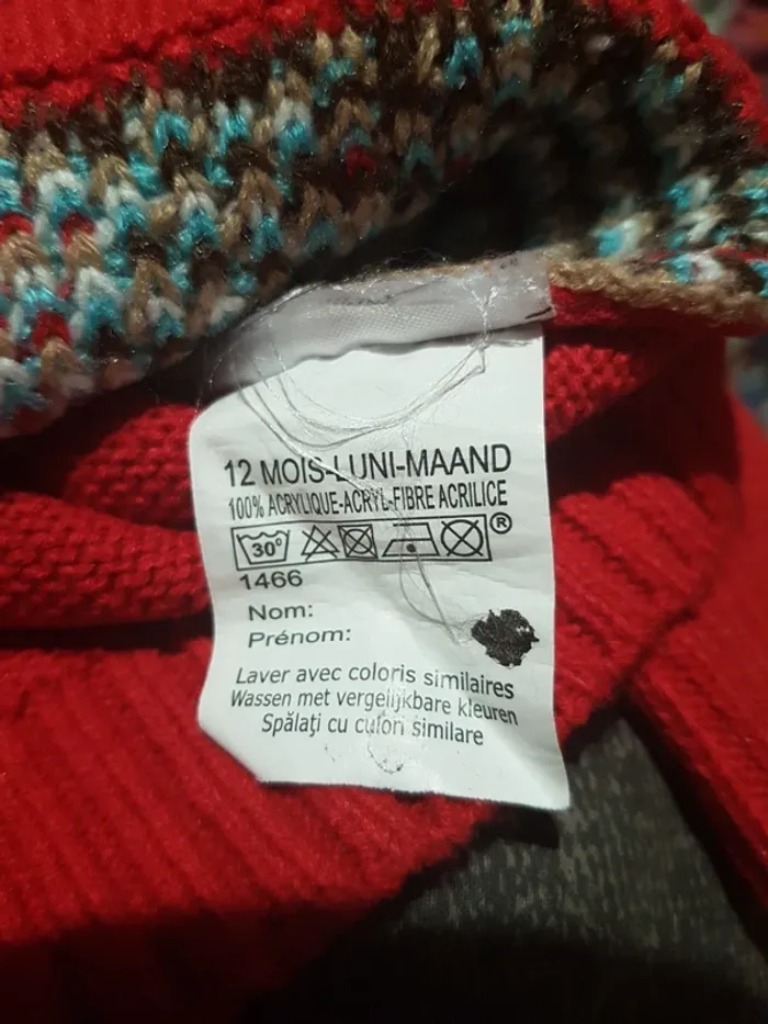 Pull de noël 12 mois  influx - photo numéro 3