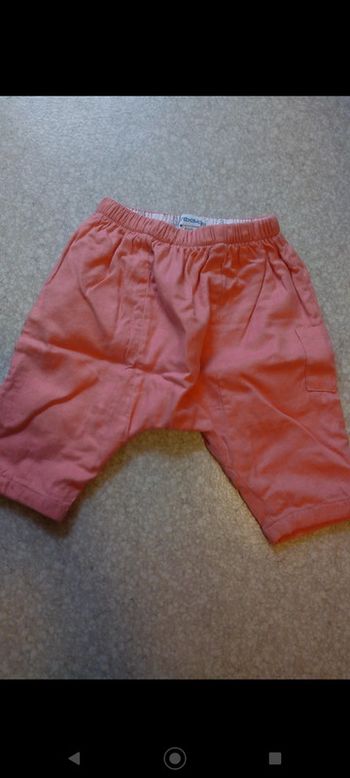 Pantalon sarouel doublé Vertbaudet