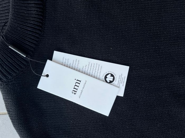 Pull ami Paris noir M - photo numéro 3
