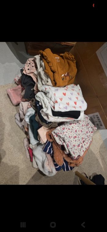 Lot 3mois hiver 40 pieces