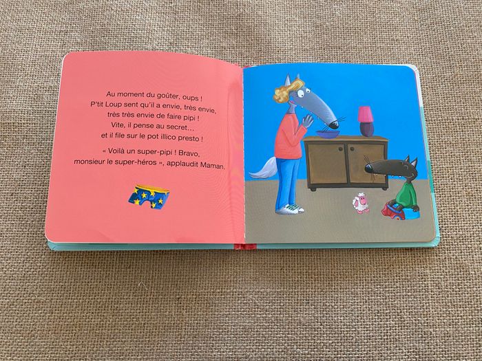 Livre p'tit loup ne met plus de couches Auzou - photo numéro 6
