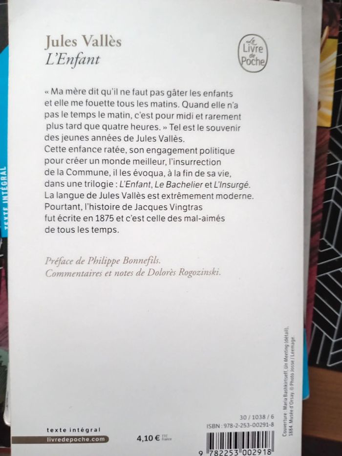 L'enfant jules Vallès - photo numéro 2