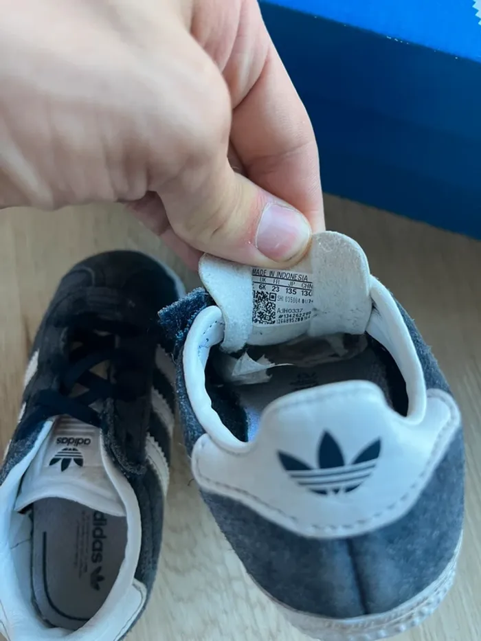 Adidas Gazelle Taille 23 - photo numéro 5