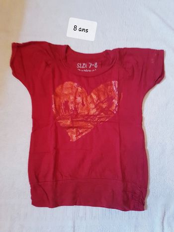 T-shirt desigual 7/8 ans