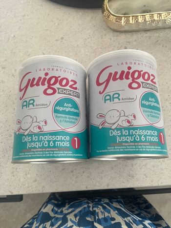 Lait guigoz AR 1 er age