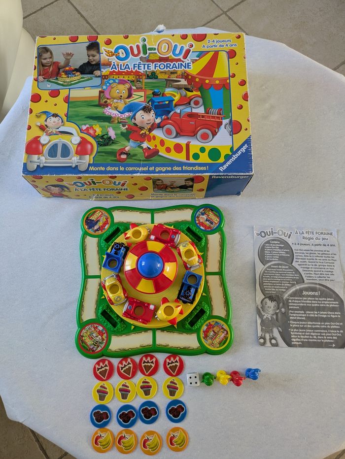 Jeu société  Oui oui à la fête foraine