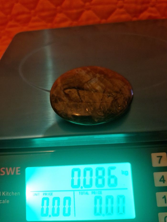 Labradorite pierre Naturelle de Madagascar neuf 85g - photo numéro 5
