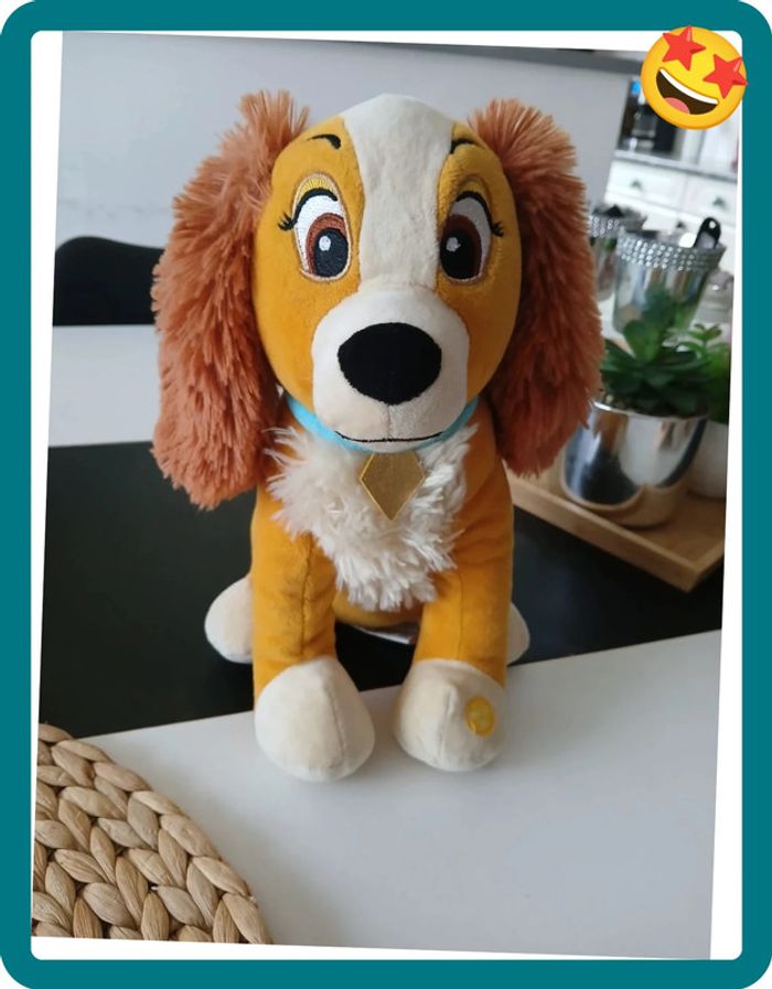 Péluche interactive disney Belle Comme Neuve🌿🎁