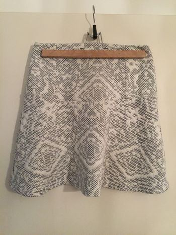 Jupe trapèze blanche