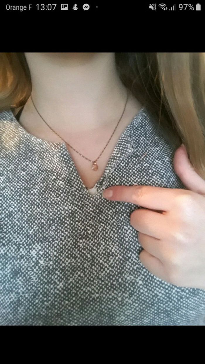 Top péplum gris - photo numéro 5