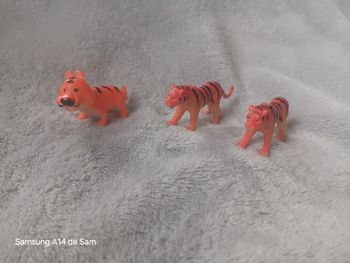 Lot 3 figurines animaux tigres