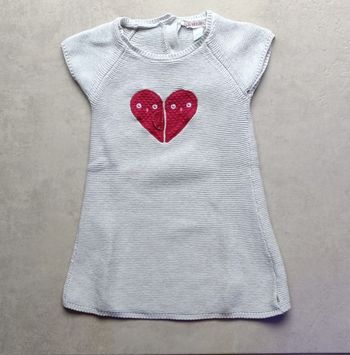 Robe pull manches courtes - 3 ans