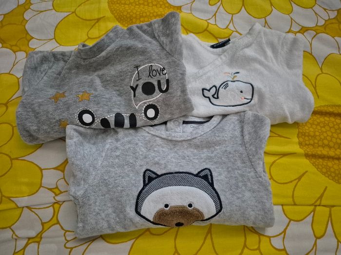 Lot pyjama hiver 3 mois