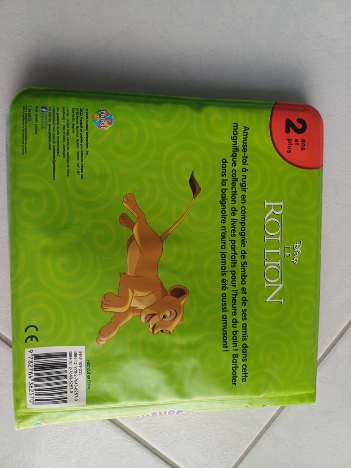 Livre roi lion - photo numéro 3