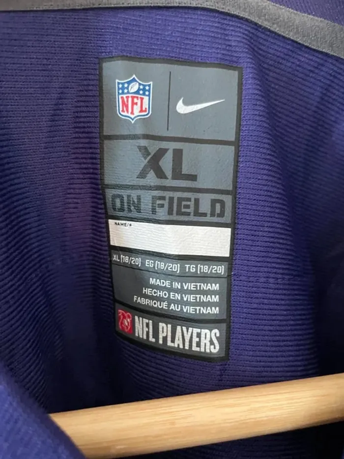 Nike Maillot NFL jersey #8 Jackson Baltimore Ravens 🏈 Mens S - photo numéro 4
