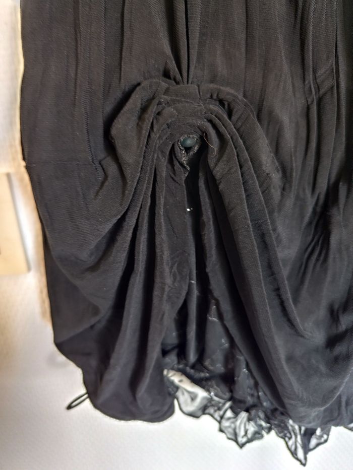 Longue jupe noire taille 1 Etna lea greb s and g paris halloween - photo numéro 3