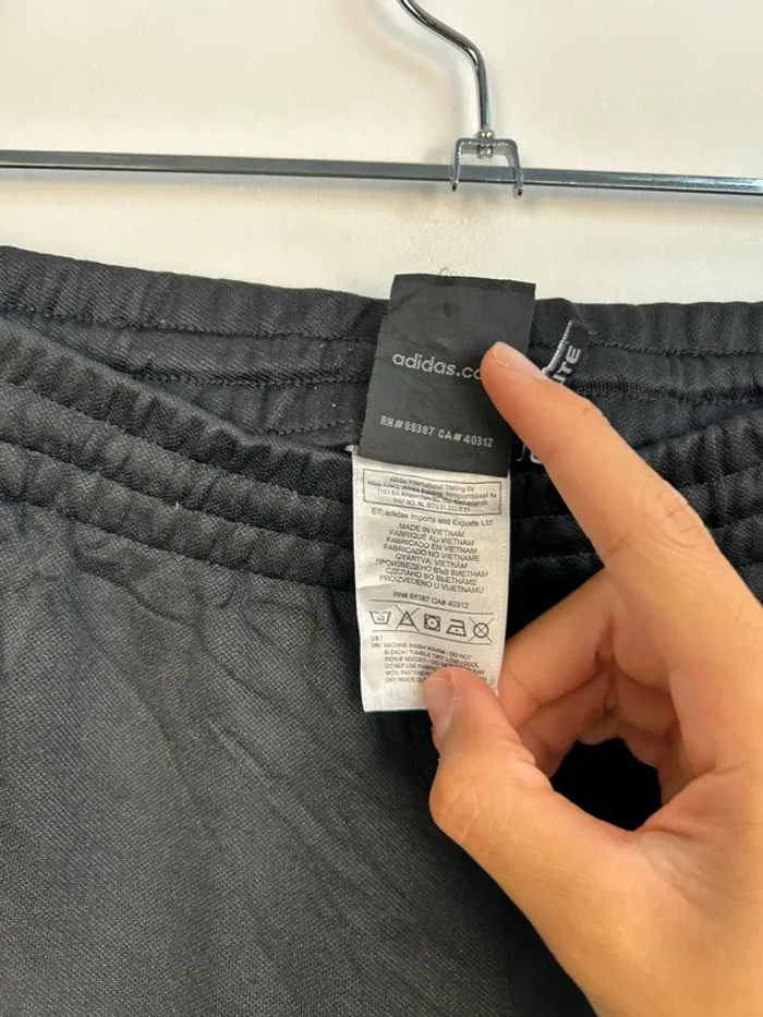 Jogging Adidas Femme Noir/Blanc Taille M | Très Bon État | JG19 - photo numéro 5