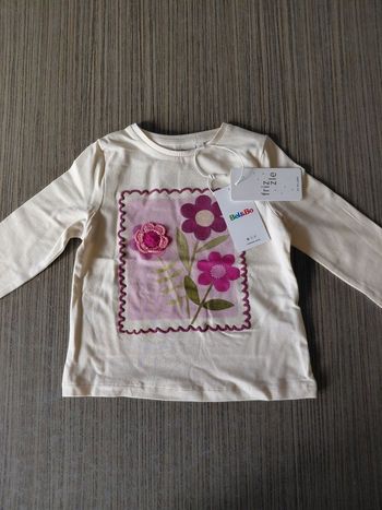 Très joli Tee-Shirt à manches longues Bel&Bo 🩷