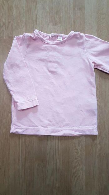 T shirt rose 18 mois