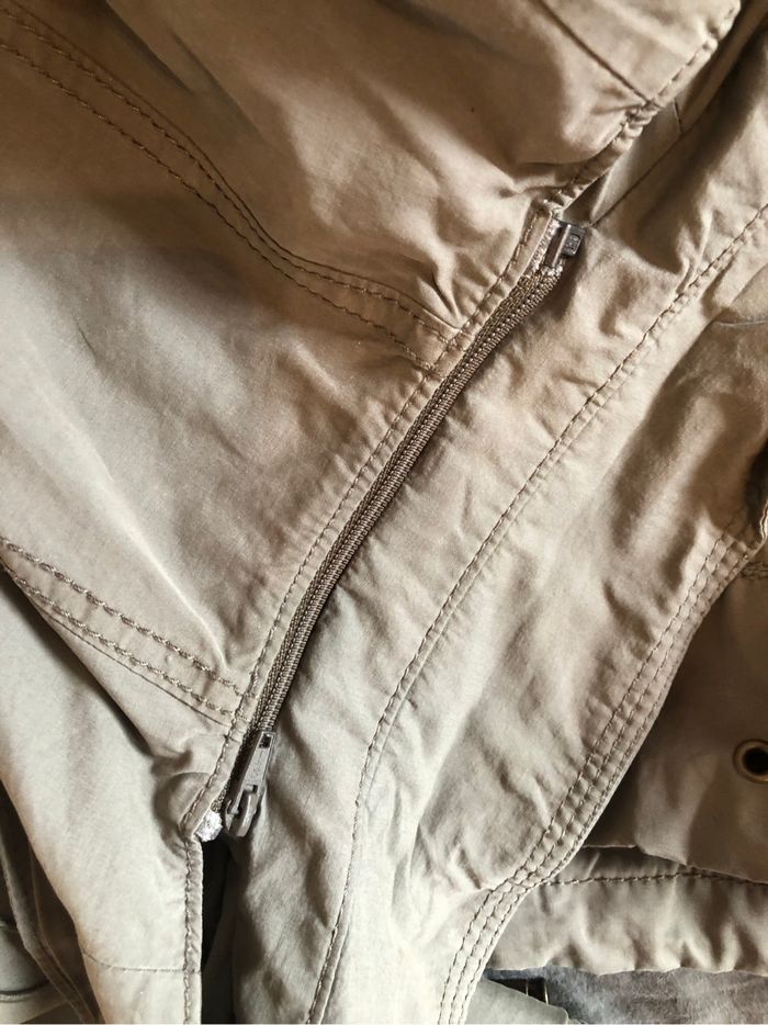 Parka 1/2 saison kaki vintage - photo numéro 7