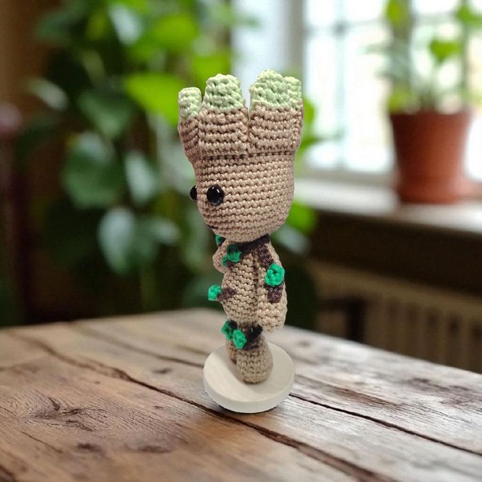 Amigurumi Baby Groot - photo numéro 2