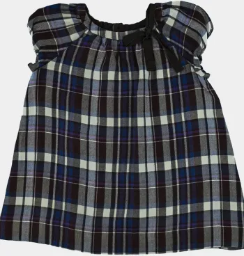Robe à manches courtes 18 mois en coton et laine Bonpoint