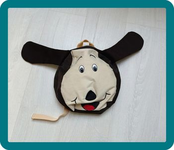 Petit sac à  dos chien