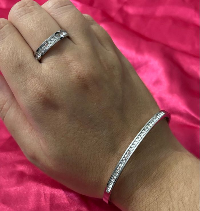 Bracelet et bague en acier inoxydable - photo numéro 5