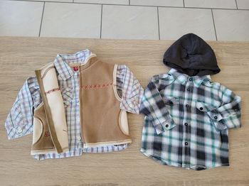 Lot de 3 hauts garçon en 6 mois
