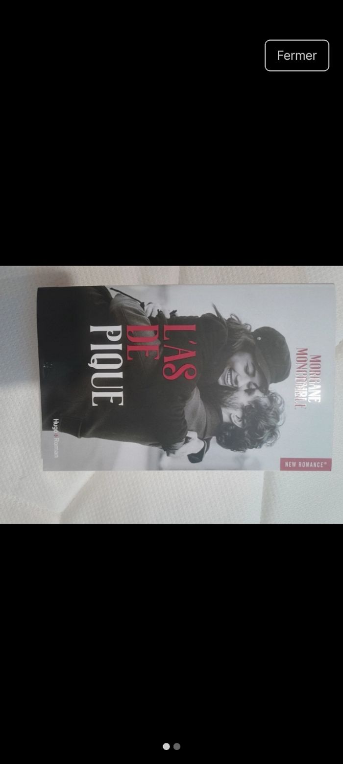Livre l'as de pique