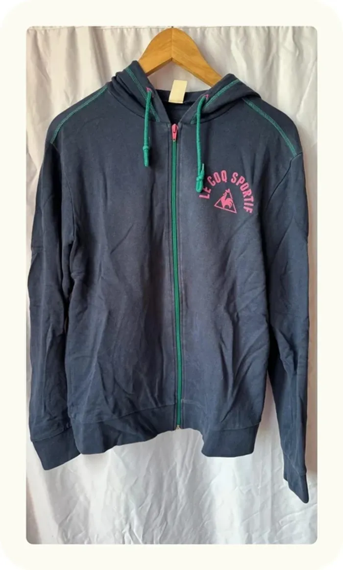 Ensemble survêtement veste homme Le coq sportif Taille L / XL - photo numéro 2