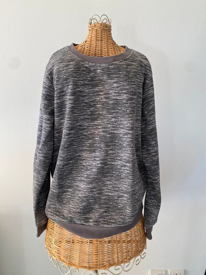 Sweat Blanche Porte gris taille 34/36